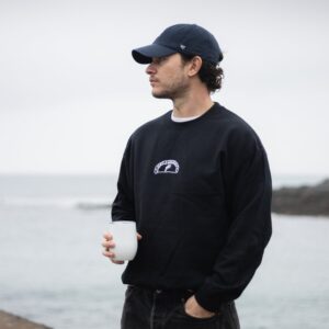 Cornish Pasty Black Sweatshirt